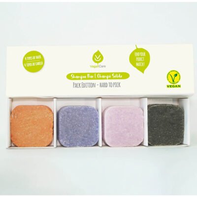 Pack Hard To Pick, Gama Completa de Mini Champôs Sólidos