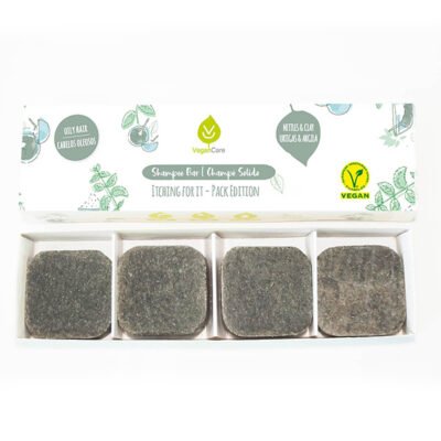 Pack Itching For It, Mini Champôs Sólidos de Urtigas a Argila