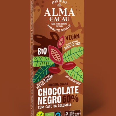 Chocolate Negro com Café da Colômbia 60%
