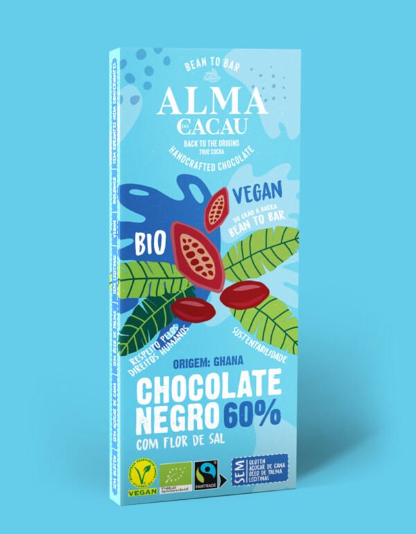 Chocolate Negro com Flor de Sal 60%