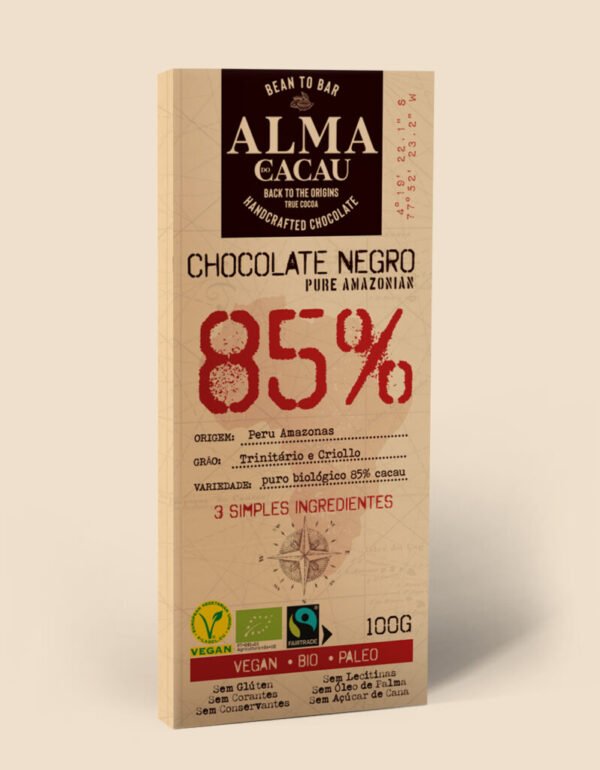 Chocolate Negro Pure Amazonian 85%