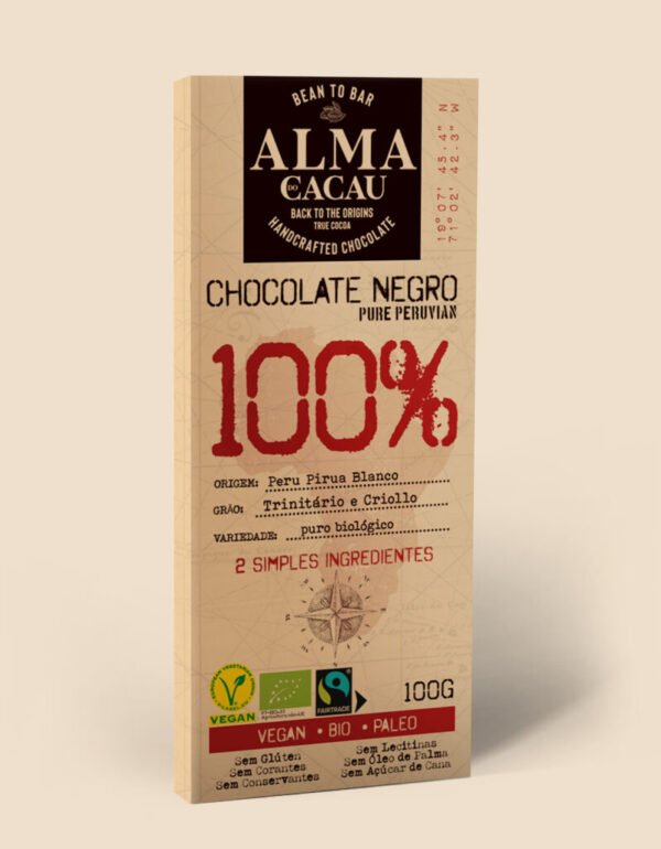 Chocolate Negro Pure Peruvian 100%