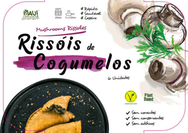 Rissóis de Cogumelos