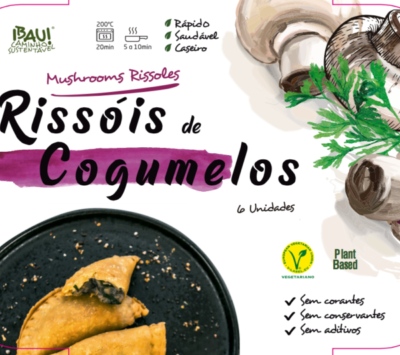 Rissóis de Cogumelos