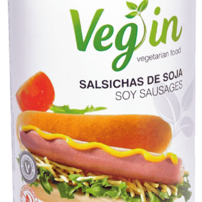 Salsichas de soja Veg In