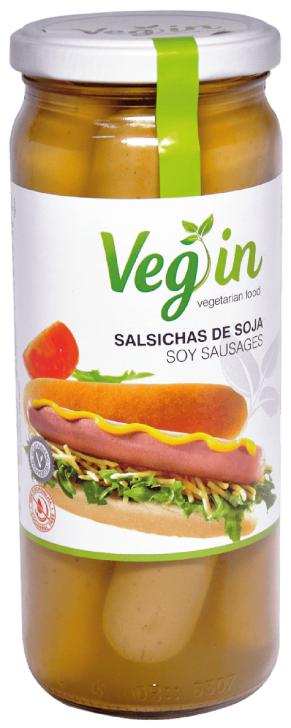 Salsichas de soja Veg In