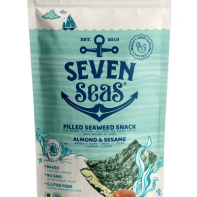 Seven Seas, Seaweed snack with almonds & sesame - Bahrs