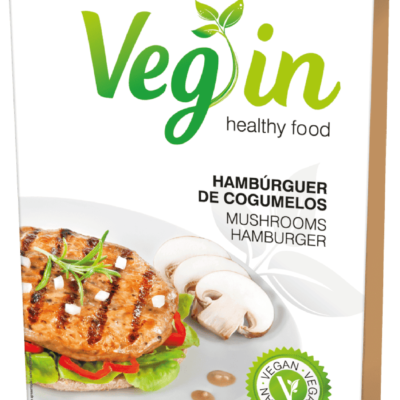 Hambúrguer de cogumelos Veg In