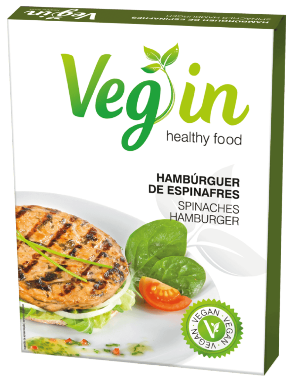 Hambúrguer de espinafres Veg In