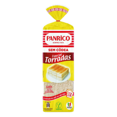 Pão de Forma sem Côdea Especial Torradas Panrico