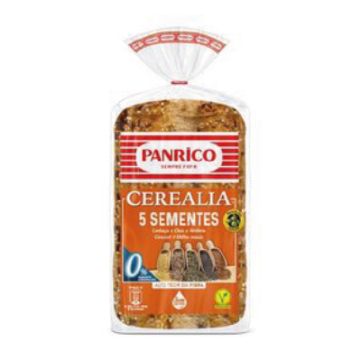 Pão de FormaCerealia de 5 Sementes com Côdea Panrico