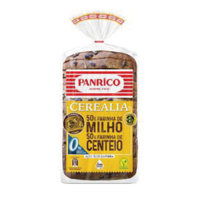 Pão de Forma Cerealia de Milho e Centeio com Côdea Panrico