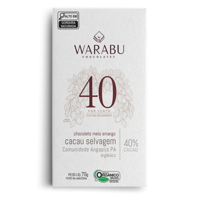 40% cacau selvagem angapijo Warabu
