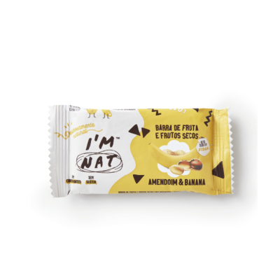 Barra de Fruta e Frutos Secos – Amendoim & Banana I'M NAT