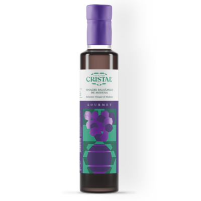 Vinagre balsâmico de Modena gourmet Cristal