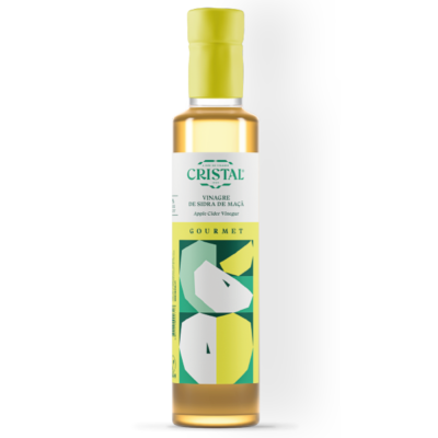 Vinagre de sidra de maçã gourmet Cristal