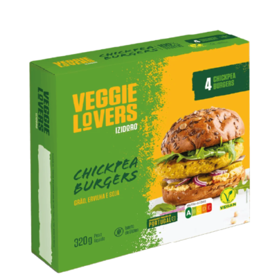 Chickpea burger ultracongelado Izidoro