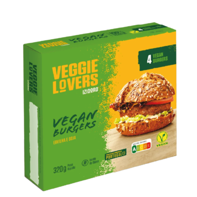 Vegan burger ultracongelado Izidoro
