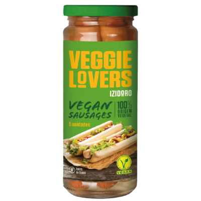 Salsichas vegan Izidoro