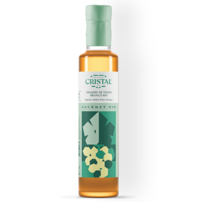Vinagre de vinho branco bio gourmet Cristal