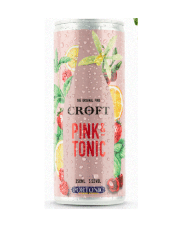 Croft, Portonic, Pink & Tonic, Vinho Rosé, Portonic