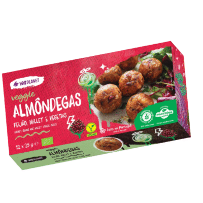 Almôndegas Vegan de Feijão, Millet e Vegetais - VegPlanet