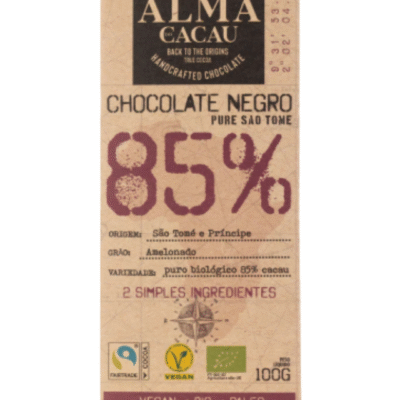 Chocolate Negro 85% Cacau - Alma do Cacau