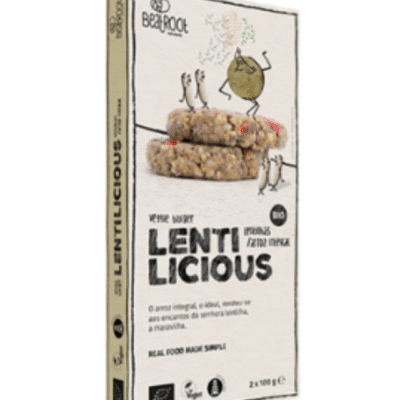 Hambúrguer Vegan de Lentilhas e Arroz Integral - Beatroot
