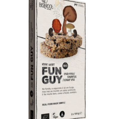 Hambúrguer Vegan de Feijão Preto e Cogumelos - Beatroot