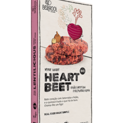 Hambúrguer Vegan de Feijão com Beterraba - Beatroot