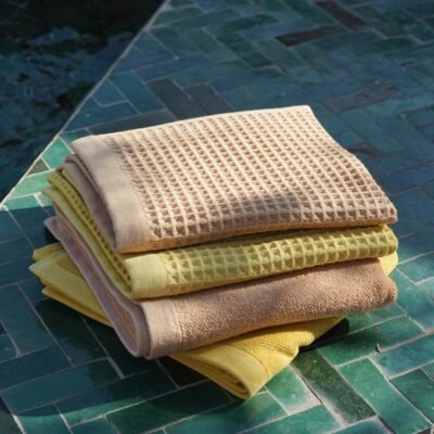 Toalhas vegan de algodão bio VillaFelpos