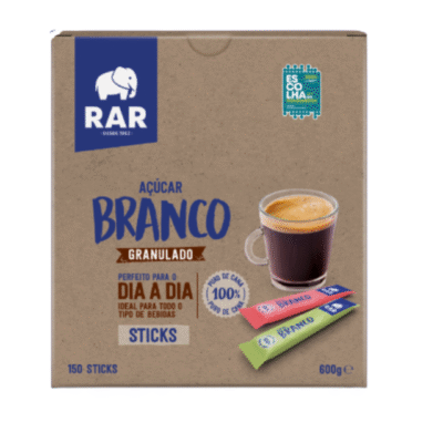 Açúcar Branco sticks - RAR