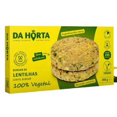 Burguer de Lentilhas - DaHorta